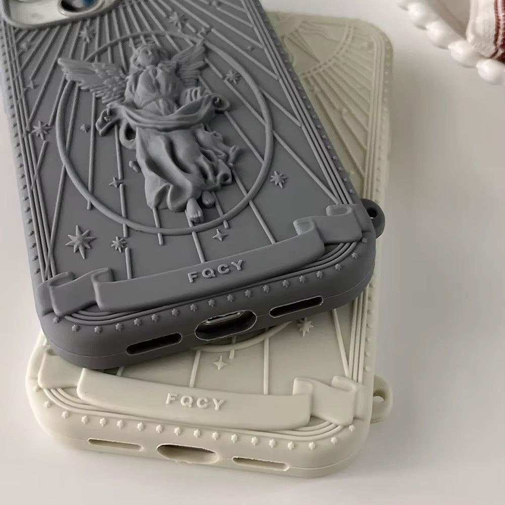ANGEL STATUE IPHONE CASE: CLASSICAL SCULPTURE