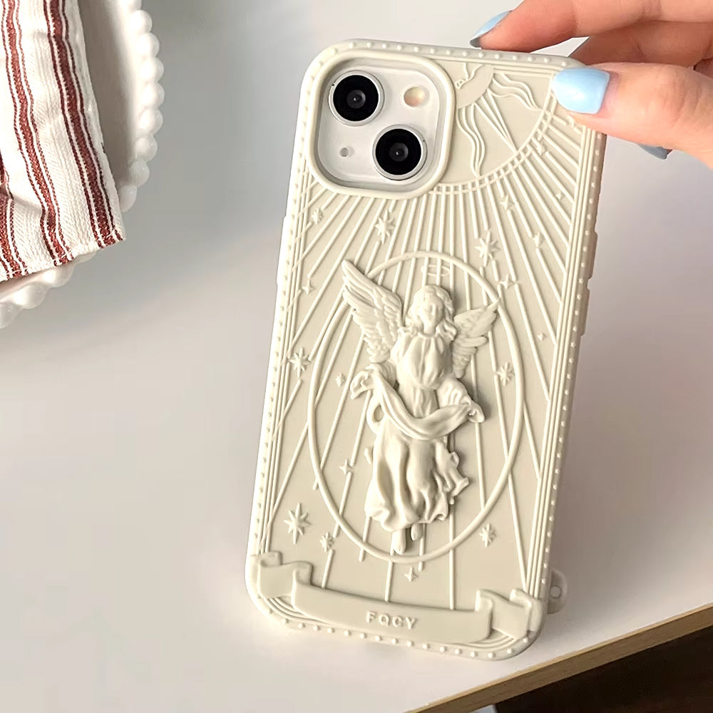ANGEL STATUE IPHONE CASE: CLASSICAL SCULPTURE