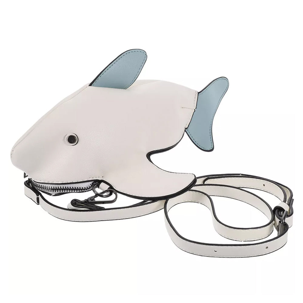 AQUAGUARDIAN WHITE SHARK CROSSBODY BAG