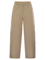 Max Mara Women Filovia - Silk And Cotton Fleece Trousers