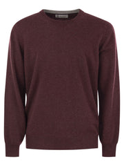 Brunello Cucinelli Men Pure Cashmere Crew-Neck Sweater