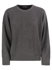 Brunello Cucinelli Women Cotton And Viscose Rib Sweater