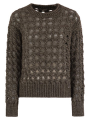 Herno Women Resort Jumper In Alpaca And Wool