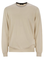 Fay Men Cotton Crew-Neck Jumper