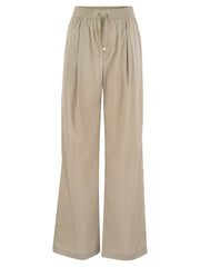 Herno Women Stretch Nylon Trousers
