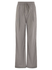 Herno Women Stretch Nylon Trousers