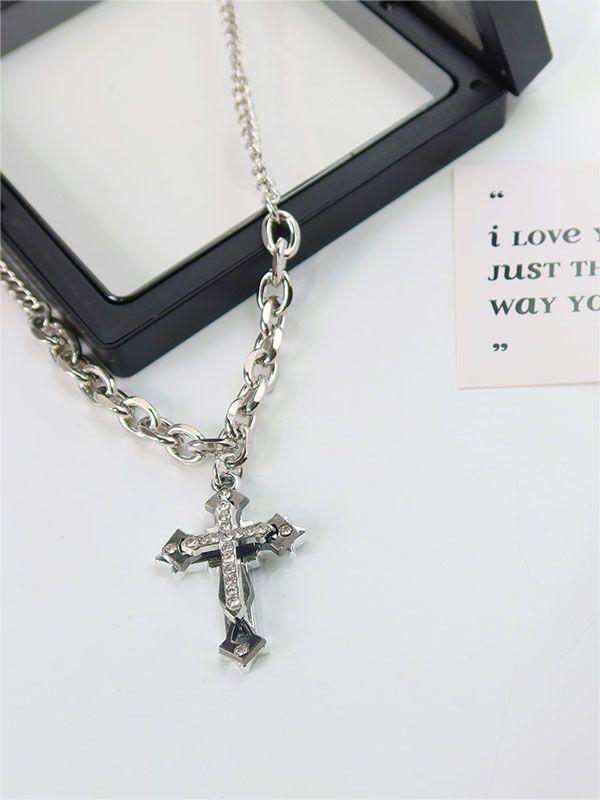 ASSORTED SILVER PENDANT NECKLACES WITH SWEET PATTERN DESIGN