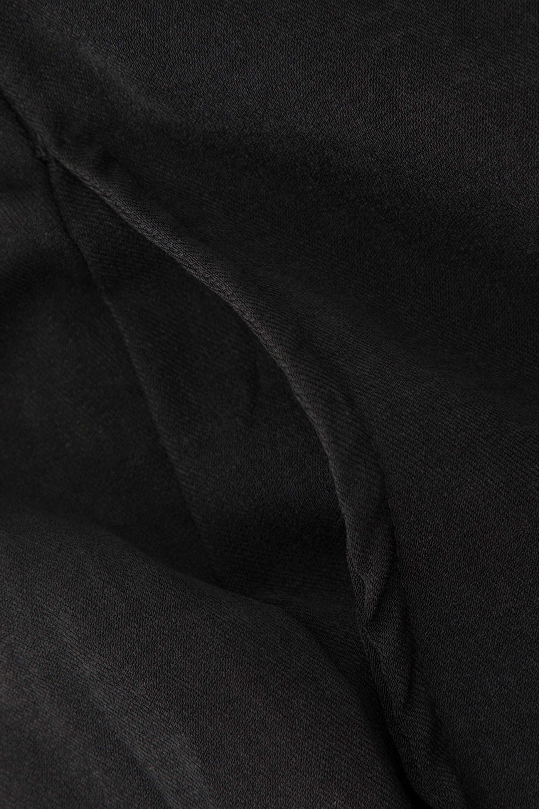ASYMMETRICAL BLACK WIDE-LEG PANTS VINTAGE BLACK SUIT