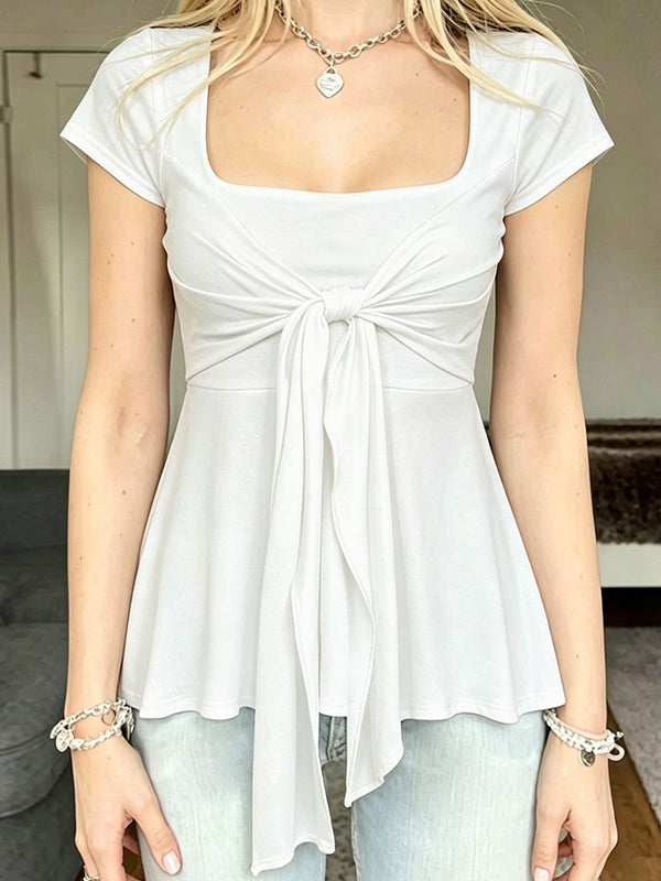 Vintage Bow Short Sleeve