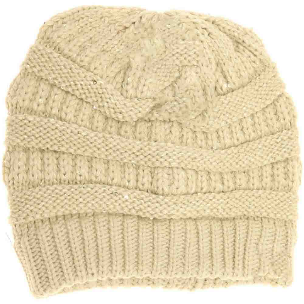 Sequin C.C Beanies