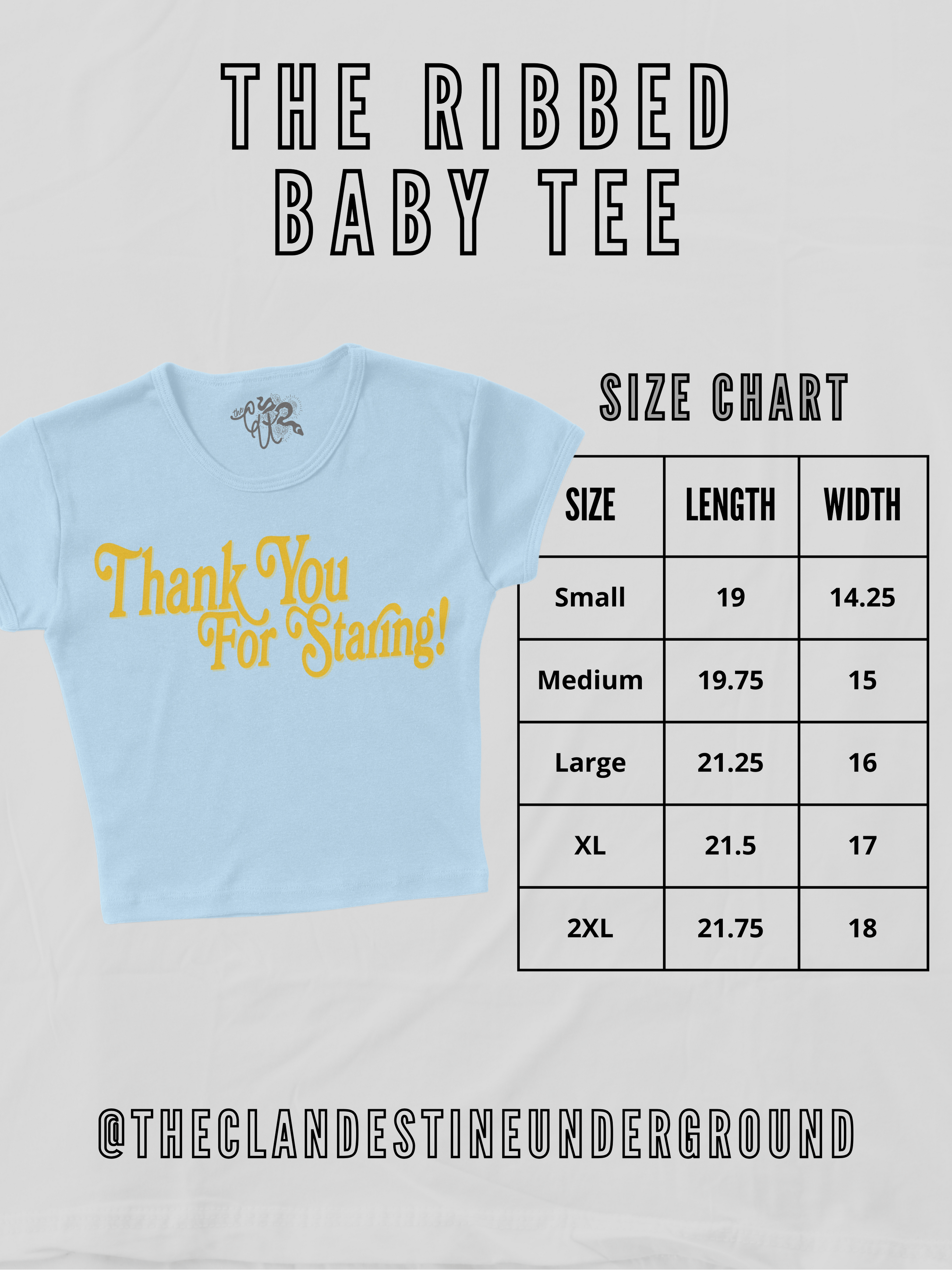 Underground Original Design: I'm The Problem Micro-Ribbed Baby Tee