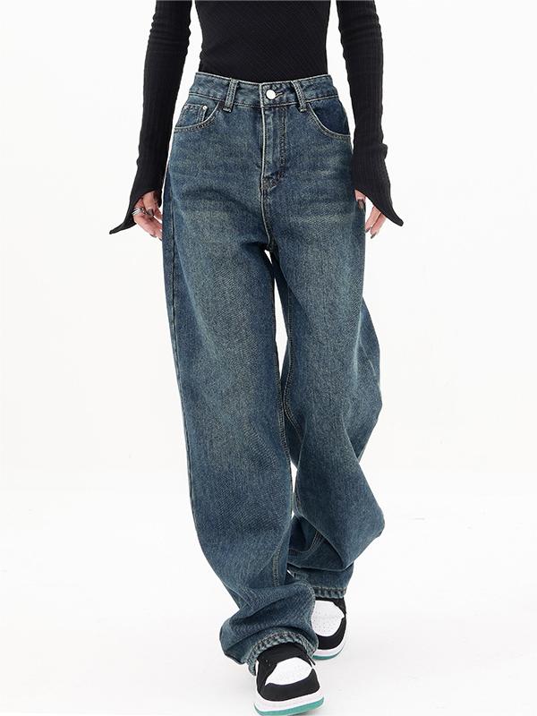 BAGGY BLUE JEANS CLASSIC BOYFRIEND JEANS