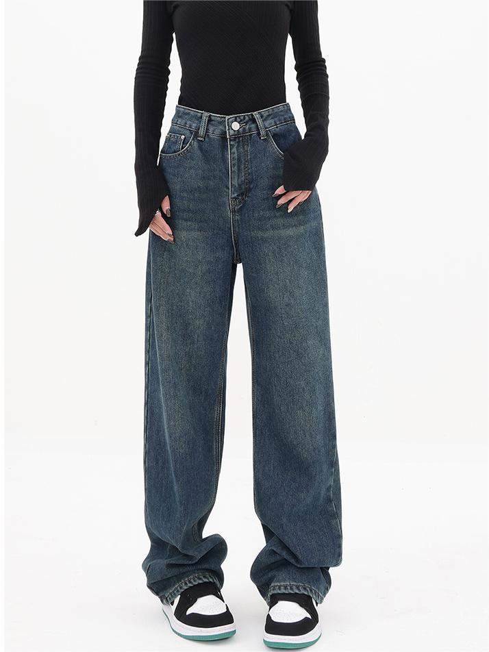 BAGGY BLUE JEANS CLASSIC BOYFRIEND JEANS