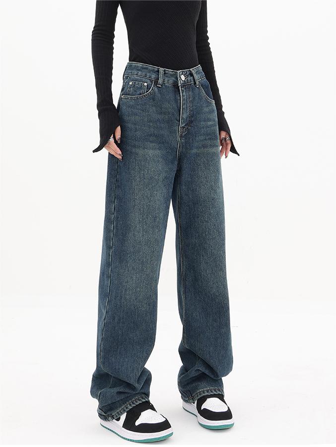 BAGGY BLUE JEANS CLASSIC BOYFRIEND JEANS