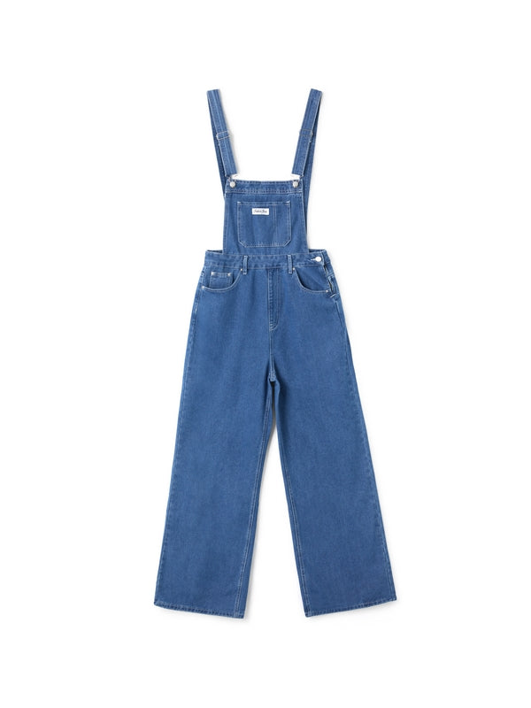 BAGGY DENIM OVERALLS VINTAGE WASHED BOYFRIEND STYLE