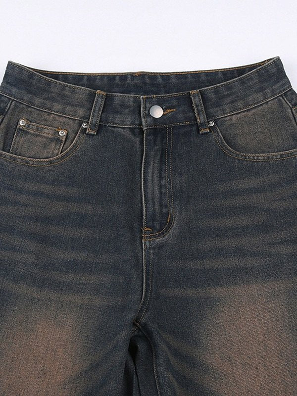 BAGGY JEANS FADED WASH DARK