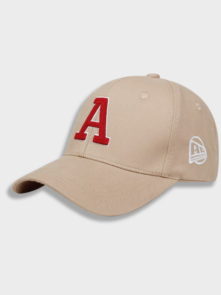 BASEBALL CAP WITH RED LETTER A FOR EVERYDAY WEAR, ARIZONA STATE CAP