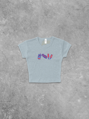 Underground Original Design: BBQ Summer Icons Micro-Ribbed Baby Tee