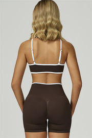 The Prime Line Sports Bra Shorts 2-Piece Set