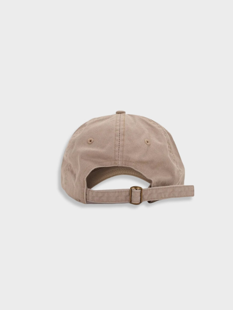 BEAR DESIGN WHITE BASEBALL CAP WITH KANYE BEER CAP THEME