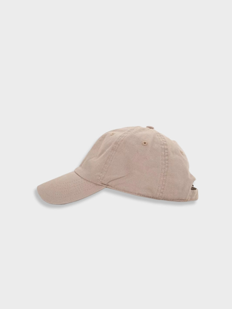 BEAR DESIGN WHITE BASEBALL CAP WITH KANYE BEER CAP THEME