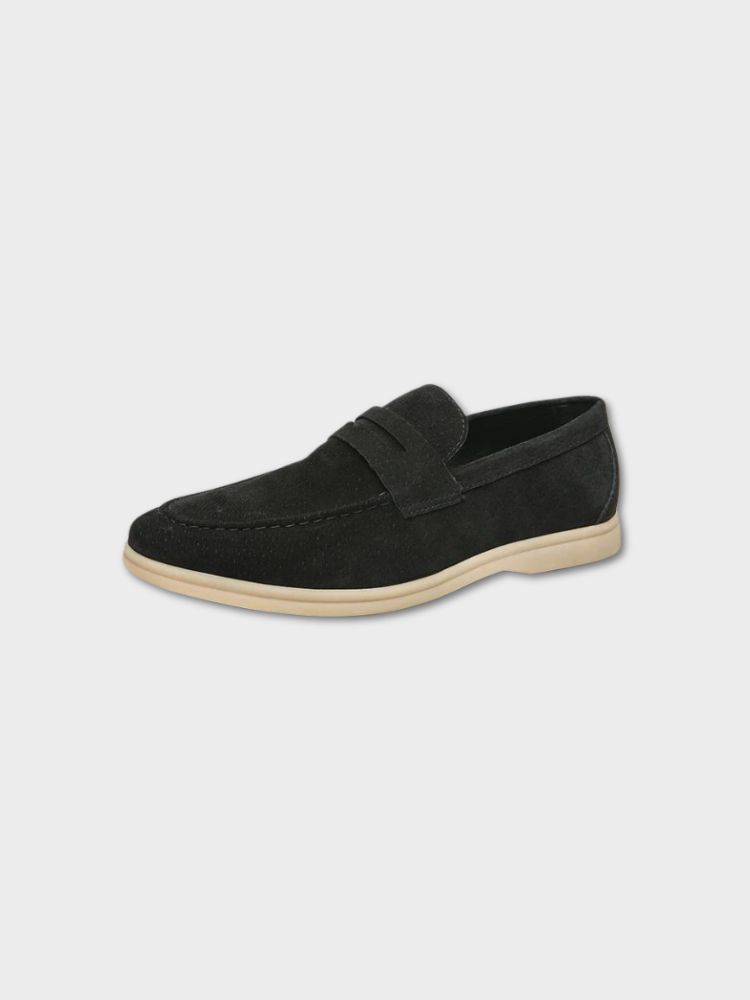 BEIGE SUEDE LOAFERS - PREMIUM QUALITY AT HALF PRICE