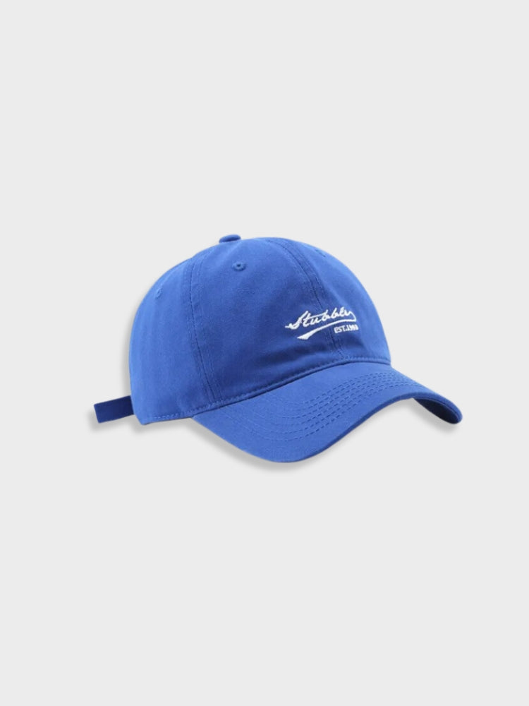 BLACK BASEBALL CAP STUBBER CAP FOR OUTDOOR ENTHUSIASTS