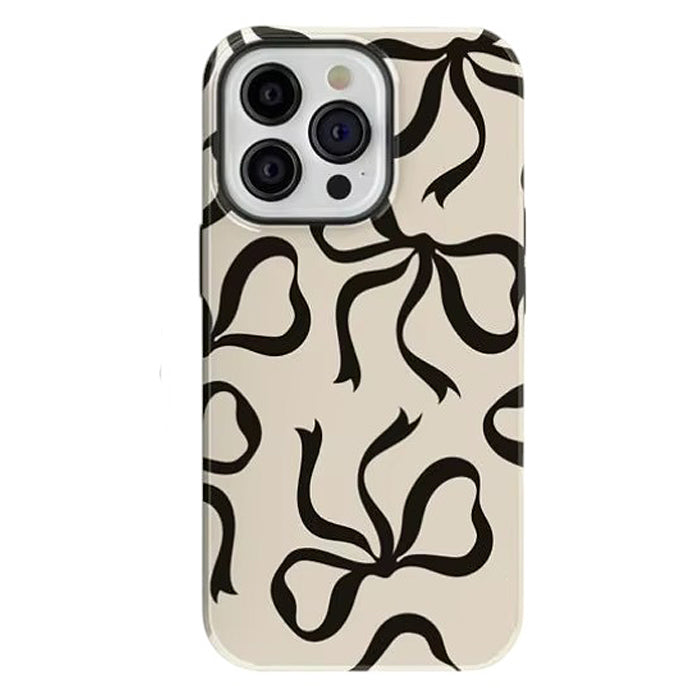 BLACK BOWS IPHONE CASE BOWS IPHONE