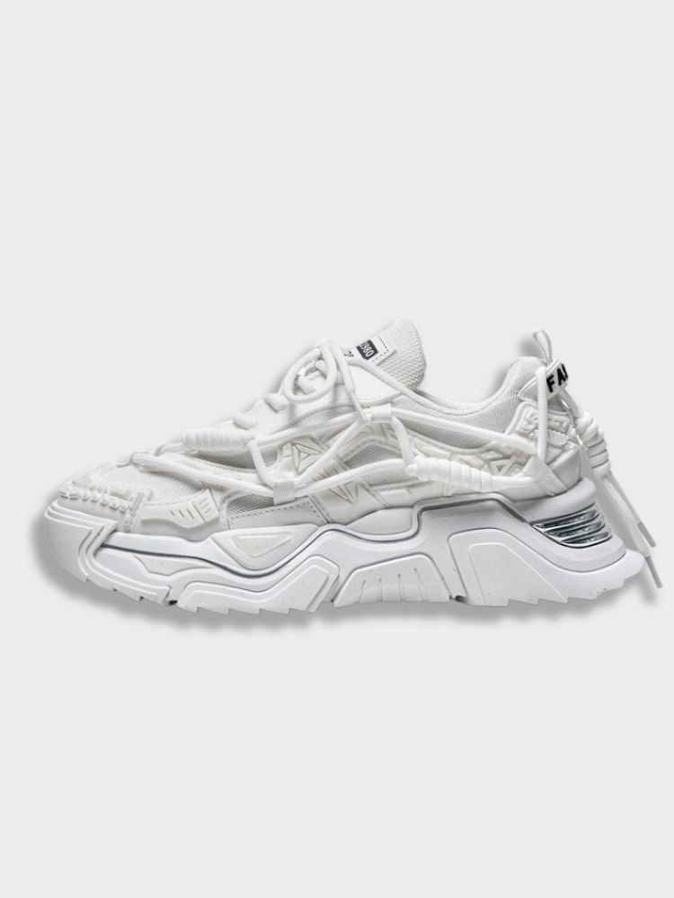 BLACK CHUNKY SNEAKERS FOR AN ACTIVE LIFESTYLE - PERFECT FIT