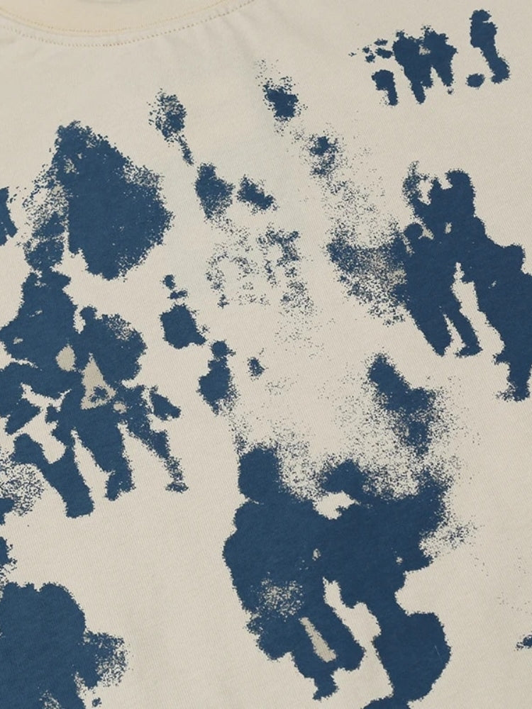 BLACK GRAPHIC T-SHIRT SHADOW TEE WITH MOISTURE-WICKING FABRIC