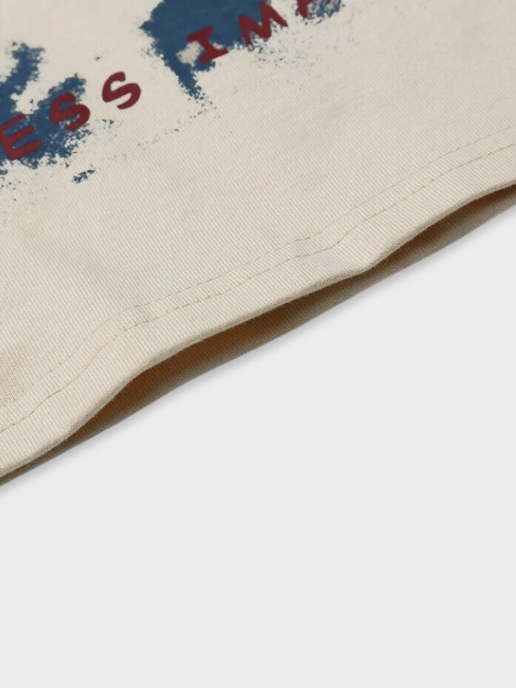 BLACK GRAPHIC T-SHIRT SHADOW TEE WITH MOISTURE-WICKING FABRIC