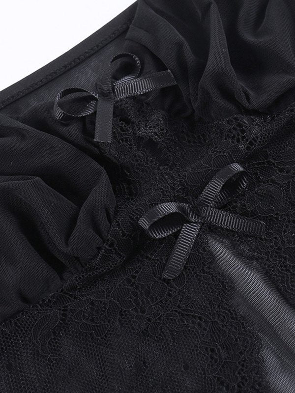 BLACK LACE CAMISOLE - BLACK SEXY CAMI FOR ELEGANCE AND ALLURE