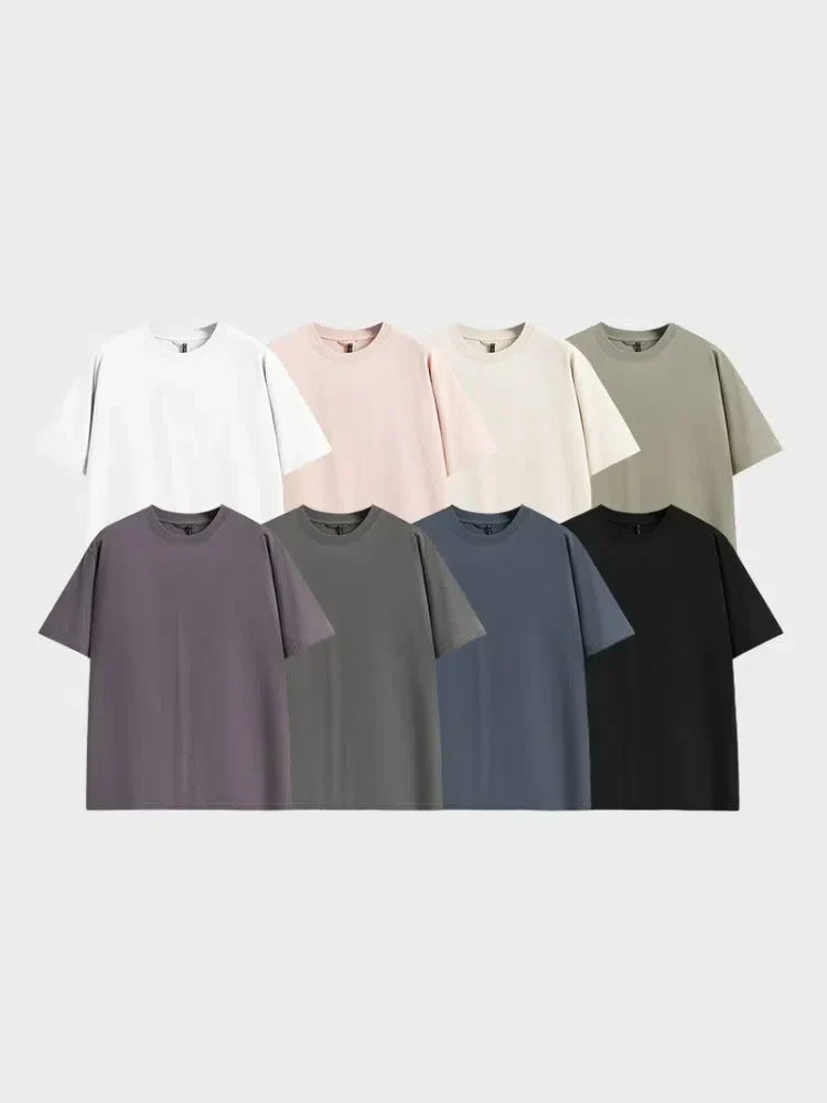 BLACK SHORT-SLEEVED T-SHIRT WITH QUICK-DRY STREETWEAR COMFORT