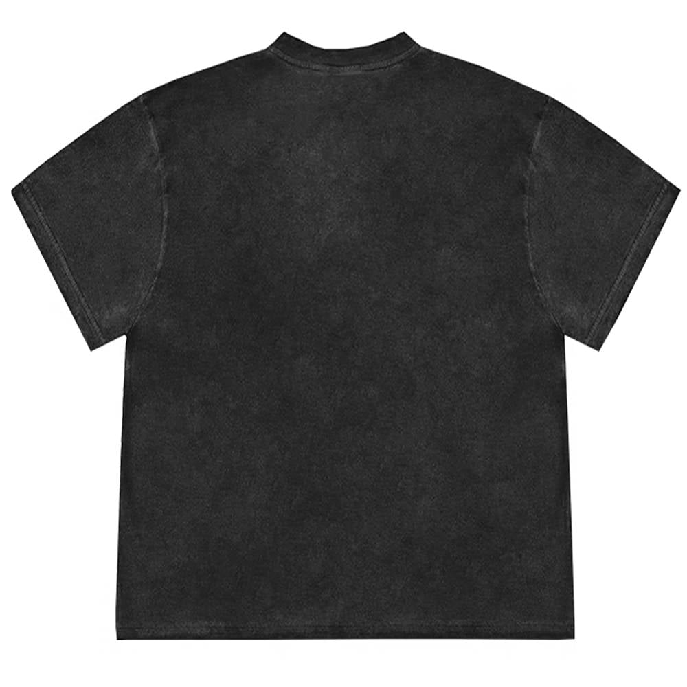 BLACK WHERE YOU ARE GRAPHIC T-SHIRT