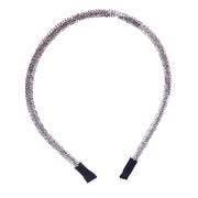 Bling Stone Accented Crystal Studded Shimmer Headband