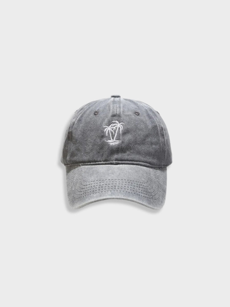 BLUE BASEBALL CAP WITH DOUBLE PALM DESIGN FOR SUPERIOR GRIP