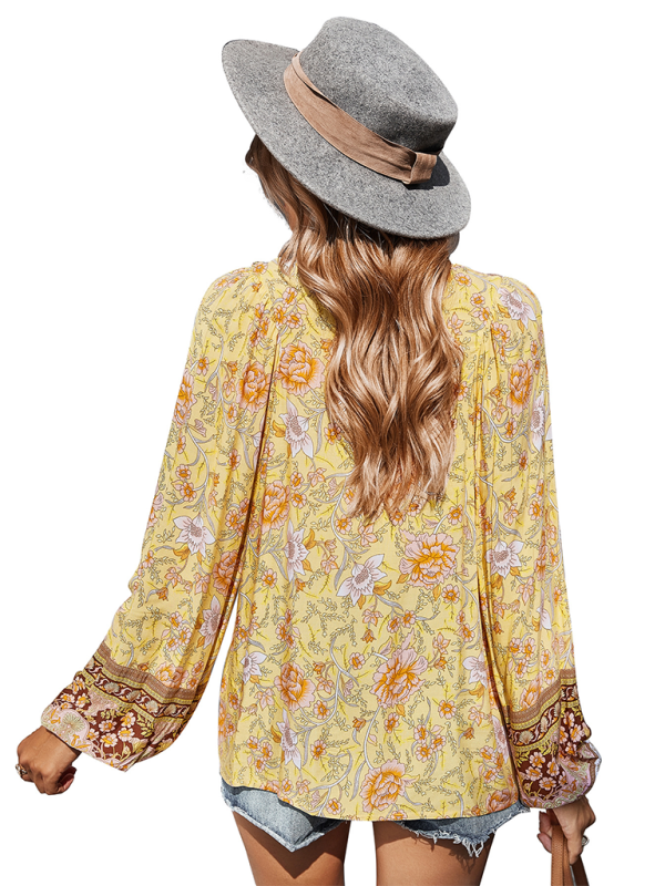 Bohemian Paisley Women’s Blouse