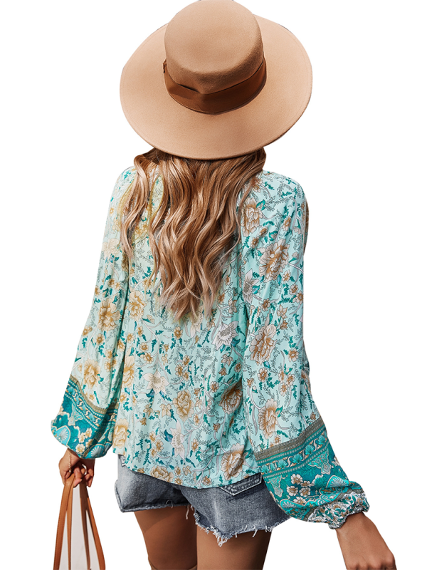 Bohemian Paisley Women’s Blouse