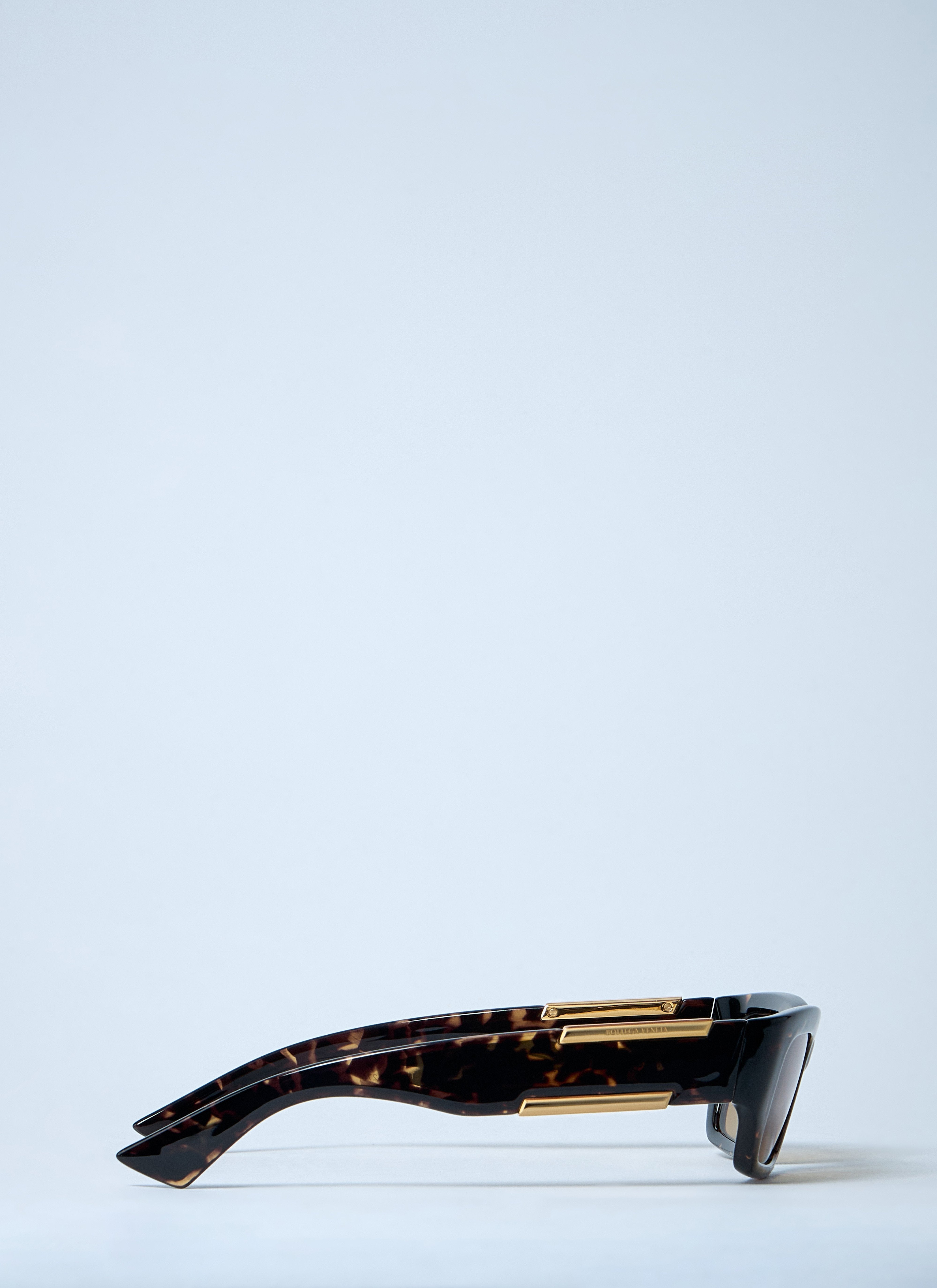 Bottega Veneta Men Dash Rectangular Sunglasses
