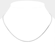 Brass Metal Chain Necklace