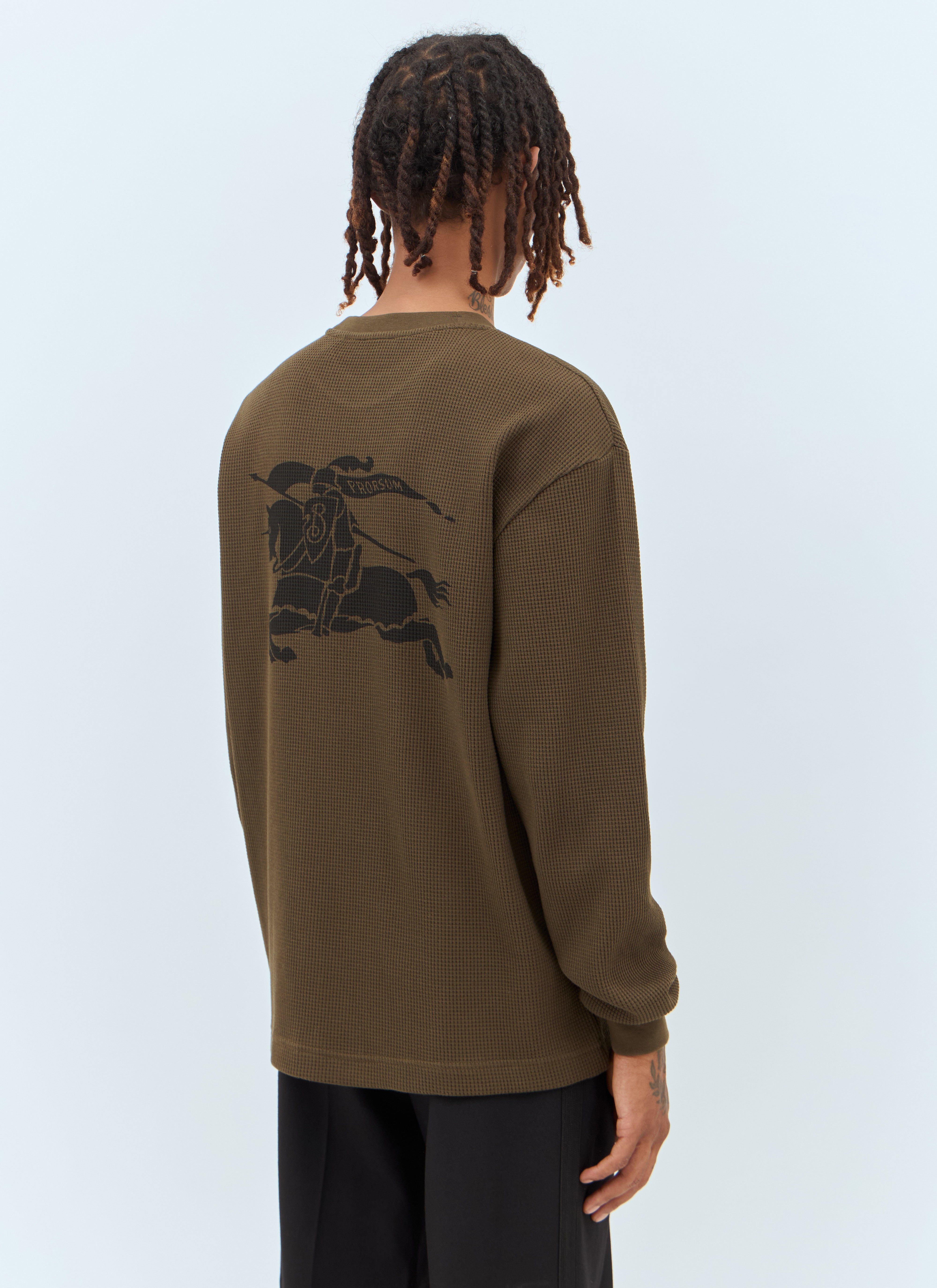 Burberry Men Ekd Waffle Knit Top