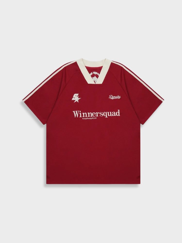 BURGUNDY HAT, SHIRT, AND SHORTS SET - BLOOD MONEY OUTFIT