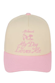C.C AT LEAST MY DOG LOVES ME Trucker Cap