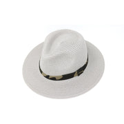 C.C Braided Camouflage Panama Hat