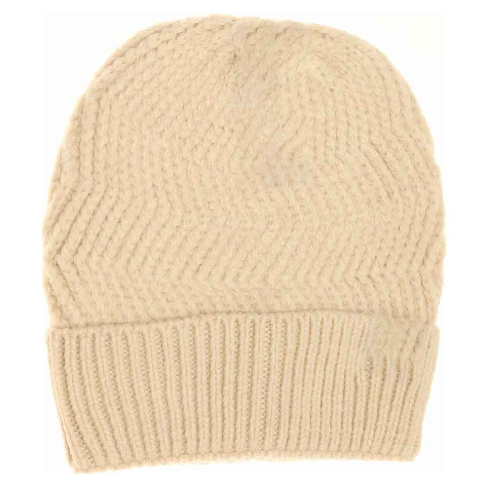 C.C Chevron Knitted Beanie With Cuff C.C Hat