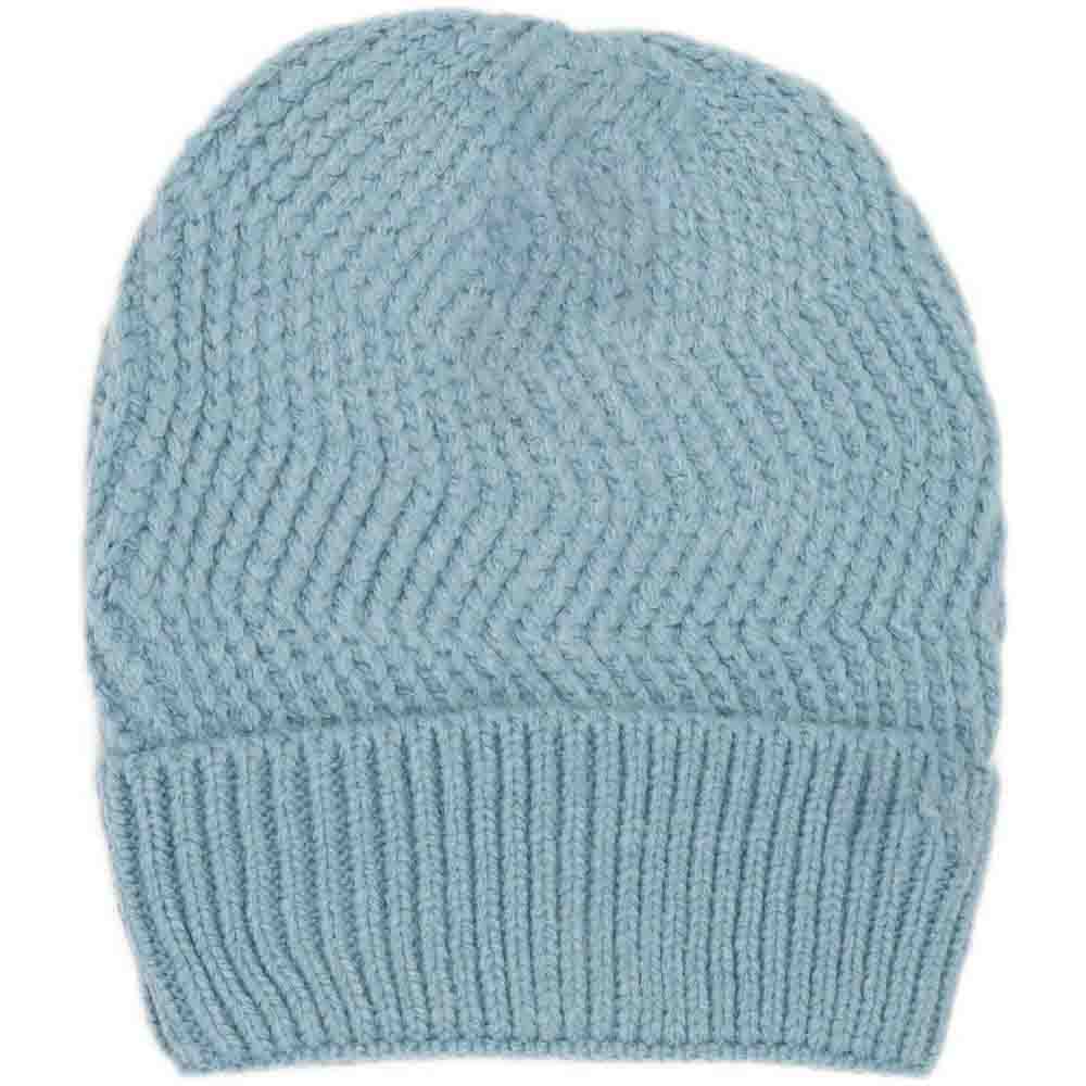 C.C Chevron Knitted Beanie With Cuff C.C Hat