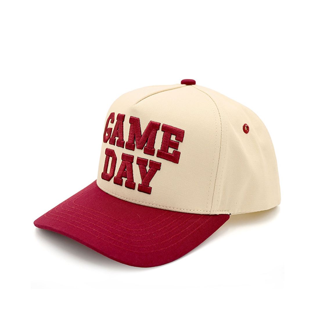 C.C Women's Game Day Embroidered Cotton Baseball Cap
