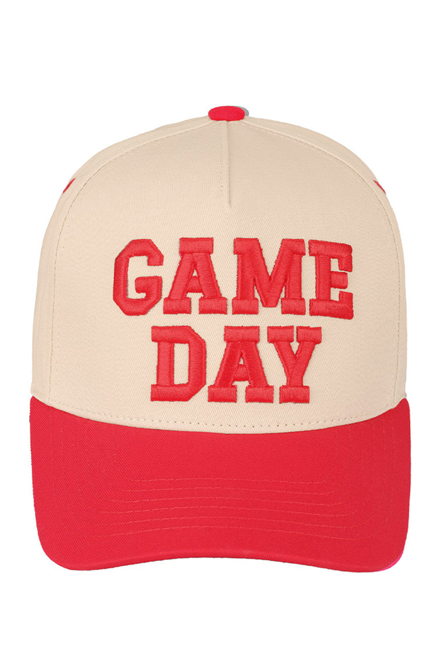C.C Women's Game Day Embroidered Cotton Baseball Cap