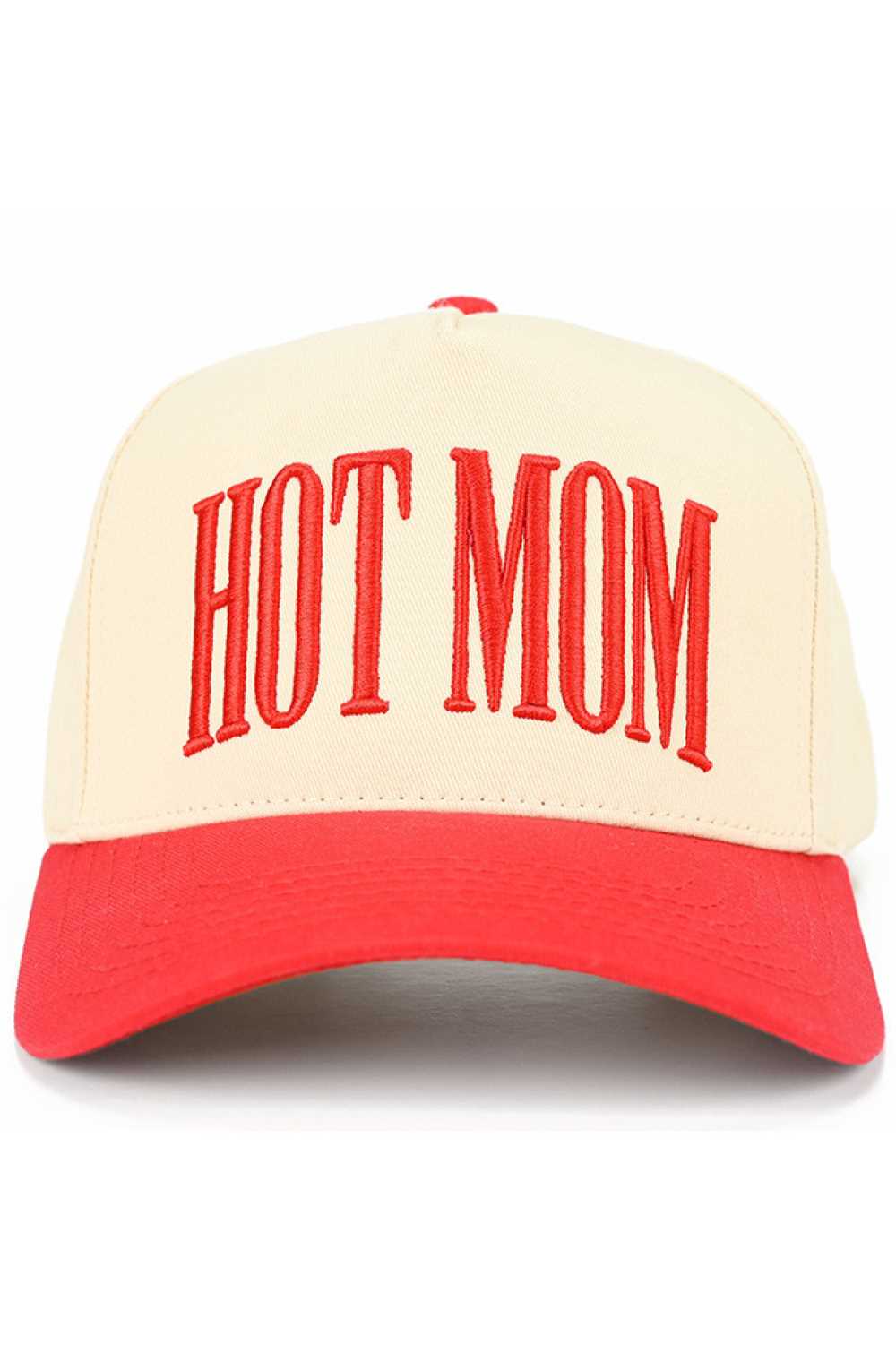 C.C HOT MOM Letter embroidered Trucker Hat