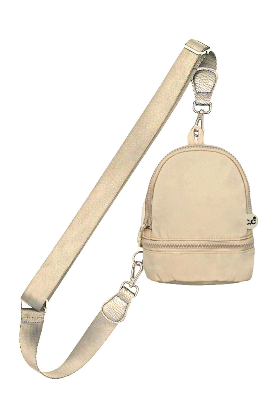 C.C Mini Solid Sling Backpack